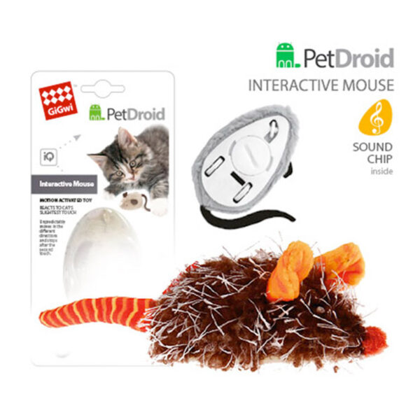 Gigwi Activity Mouse PetDroid 19 CM